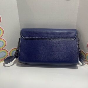 Dooney & Bourke Navy Blue Clutch excellent condition
